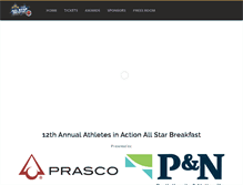 Tablet Screenshot of allstarbreakfast.com